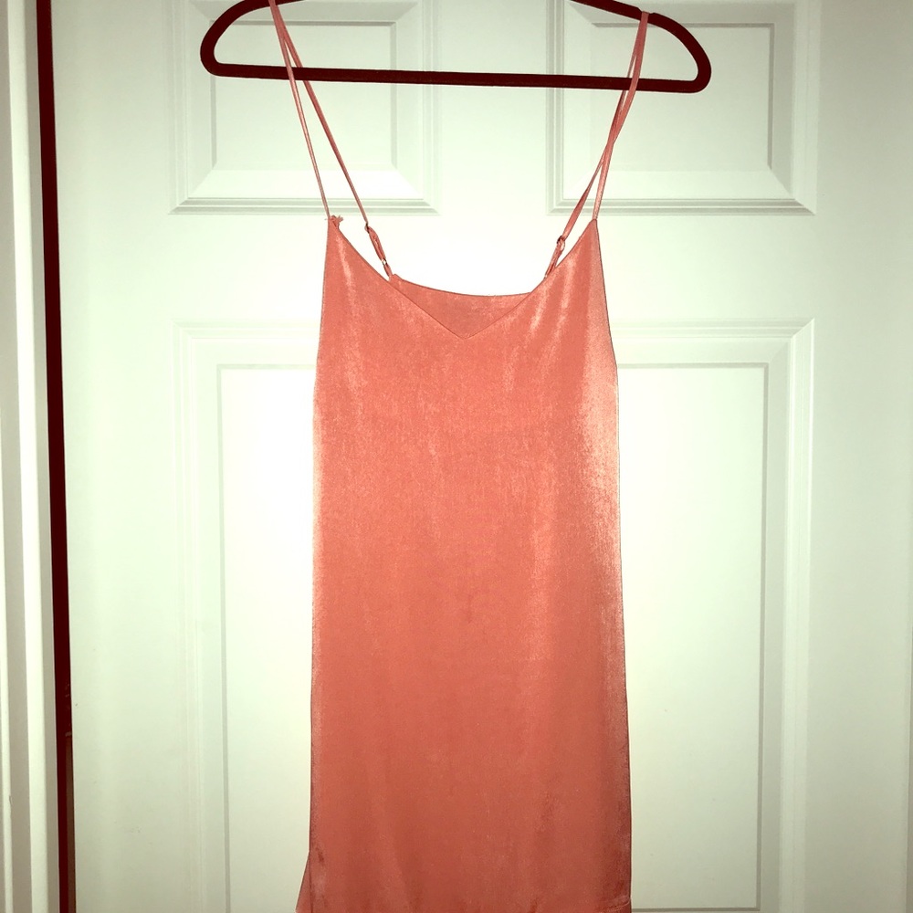 Sweet & Silky peach dress